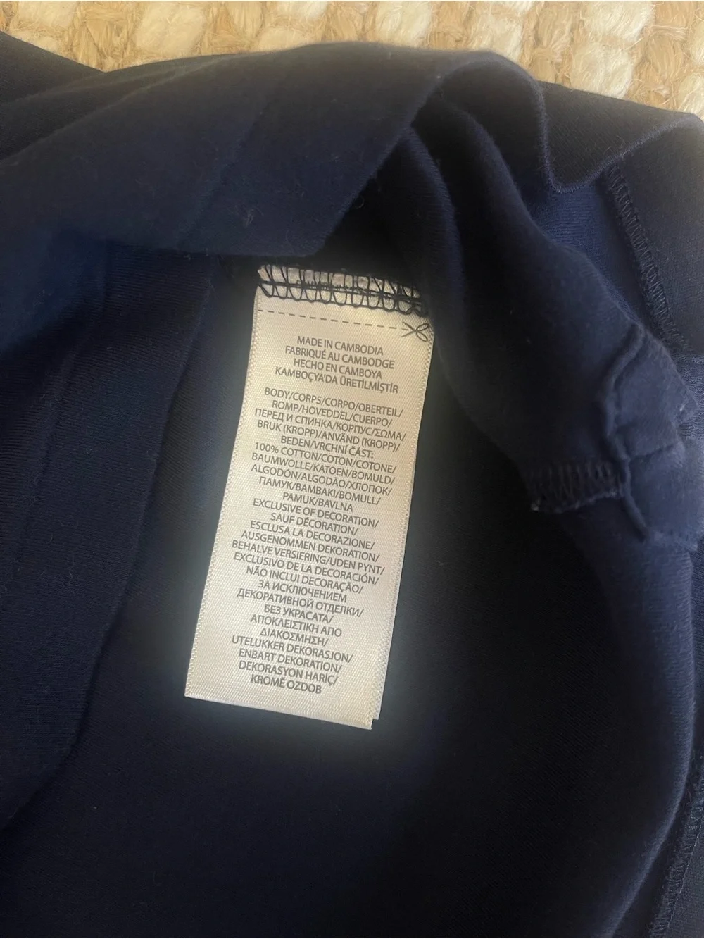 Ralph Lauren Men’s Dark Blue Polo with Multicolored Pony Soft Cotton Large